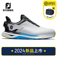 FootJoy高尔夫球鞋男鞋FJProSLX Carbon专业竞技golf运动防泼水鞋子 ProSLX Carbon-白/黑/蓝56907 美码9=44码