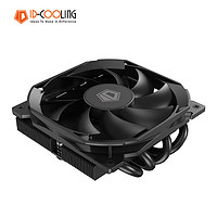 ID-COOLING 下壓式CPU風冷散熱器 4熱管直觸 適用LGA1200/LGA1700/AM4/5 ITX機箱 NAS IS-37-XT BLACK