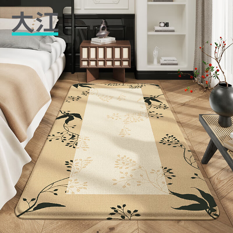 大江床边地毯卧室家用房间床前毯客厅古典床边毯 克罗司 180x60cm