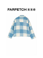 Woolrich 童装格纹针织夹克FARFETCH发发奇