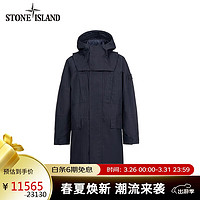 STONE ISLAND 石头岛 7915709F1 连帽大衣外套夹克衫 藏蓝色 L