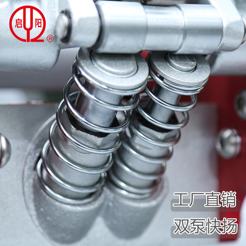 启阳卧式千斤顶手摇 2T液压油压铝合金卧式千斤頂车载轿车2吨