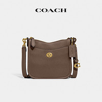 COACH 蔻驰 女士CHAISE 19号斜挎包牛皮革质感通勤休闲纯色简约