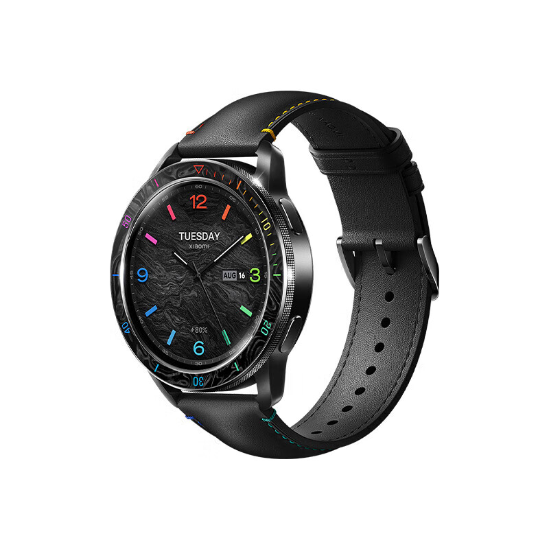 小米手表Xiaomi Watch S3 可拆卸表圈表带套装 配件 Xiaomi Watch 表圈表带套装 黑彩虹