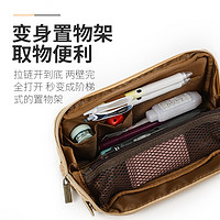88VIP：KOKUYO 國譽 日本國譽多功能筆袋一米新純大容量多層可變型筆筒文具盒收納袋子