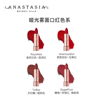 ANASTASIA Beverly Hills 美国Anastasia正品ABH哑光雾面丝滑缎面口红3g持久显色显白唇膏