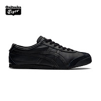 Onitsuka Tiger鬼塚虎百搭舒适轻便运动休闲鞋子男女鞋低帮MEXICO 66™ 黑色 40.5