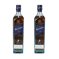 ?cdf會員購：尊尼獲加 藍牌 蘇格蘭威士忌 40%vol 750ml*2 海南城市版