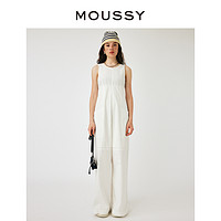 MOUSSY 摩西 春季新品日系风无袖阔腿连体裤010GAS30-6920