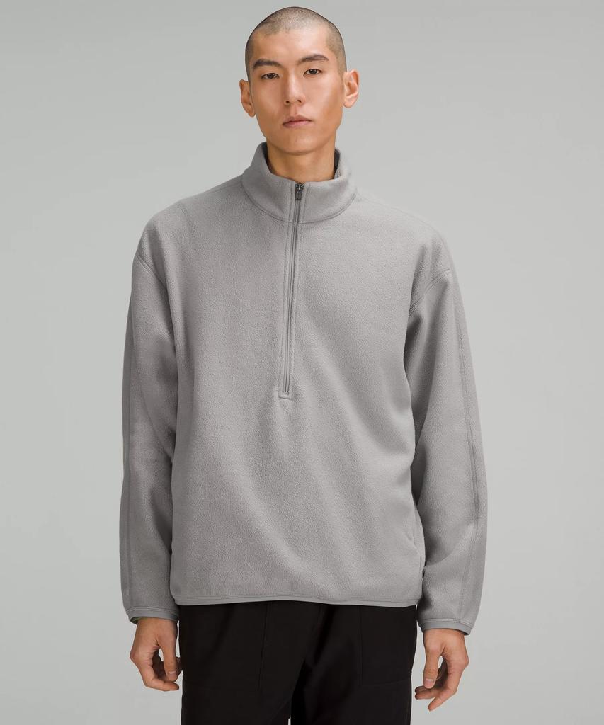 Oversized Fleece Half Zip