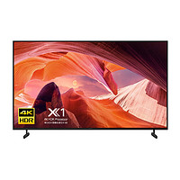 SONY 索尼 KD-75X80L 75英寸 全面屏 4K超高清HDR 安卓智能电视 X1芯片 特丽魅彩Pro X80K升级款 75英寸