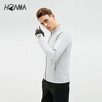 HONMA 本间 运动高尔夫服饰男子夹克外套立领撞色条纹运动服