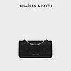 CHARLES & KEITH 龙年限定CHARLES&KEITH24春季缎面链条斜挎小方包CK6-10681122-A