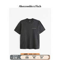 ABERCROMBIE & FITCH男装女装装 美式风复古时尚流行短袖T恤 359234-1 黑色 M (180/100A)