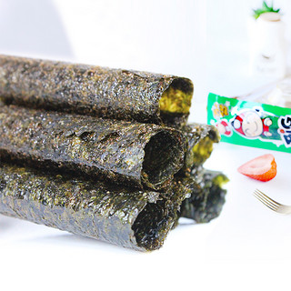 老板仔 TaoKaeNoi老板仔旗舰店泰国进口儿童即食海苔卷bigroll45g*2盒