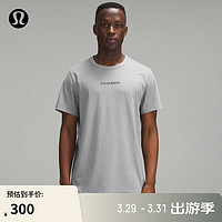 lululemon丨Fundamental™ 男士 T 恤 LM3DWKS 犀牛灰 M