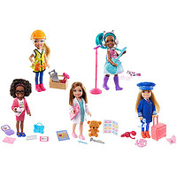 Barbie 芭比 娃娃玩具套装俏丽小凯莉女孩公主衣服鞋子玩具医生