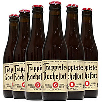 Trappistes Rochefort 罗斯福 6号啤酒 修道士精酿330ml*6瓶 比利时进口 春日出游