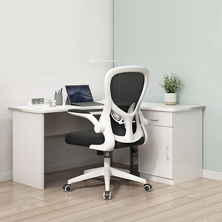 HBADA 黑白调 轻灵系列 人体工学电脑椅