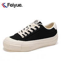 feiyue/飞跃百搭厚底休闲鞋女鞋2024春季款低帮透气运动帆布鞋907