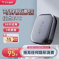 ETC助手 2024全智能無卡etc全國通用95折高速汽車etc設備 穿膜靈敏款 防盜刷版