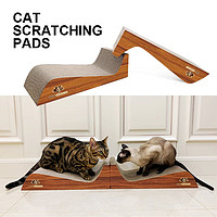 田田猫 木纹瓦楞纸大号沙发猫抓板不掉屑防猫抓沙发耐抓耐磨猫玩具猫用品