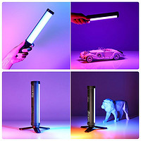 Sidande 斯丹德 手持棒灯磁吸便携LED拍照背景氛围感RGB抖音补光灯B200美颜