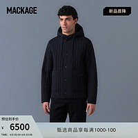 Mackage 复古绗缝系列-男士 MILES保暖羽绒服夹克外套24春夏 黑色 44