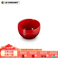 LE CREUSET 酷彩 轻虹霓彩系列家用餐具水果餐具 圆形盘 330毫升米饭碗红色 11.8cm