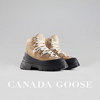加拿大鹅（Canada Goose） Journey 女士踝靴登山鞋户外鞋 7778W 1223 黄褐色/黑色 37