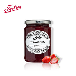 tiptree 缇树 英国进口草莓果肉果酱 早餐涂抹面包酱340g 早餐伴侣 0脂肪