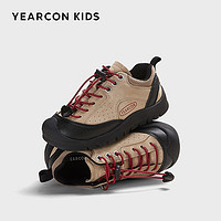 YEARCON 意尔康 童鞋儿童登山鞋2024春季户外徒步鞋男童防滑休闲运动鞋