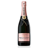 MOET & CHANDON 酩悦 香槟 行货 一瓶一码 中文背标 法国进口 酩悦粉红香槟750ML单瓶装