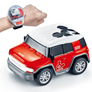星域传奇 手表迷你遥控车电动汽车赛车合金挖掘机网红玩具男孩女孩儿童礼物 手表遥控