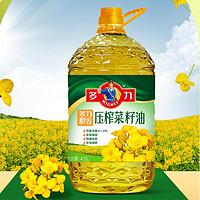 多力醇香压榨菜籽油4.8L 1桶