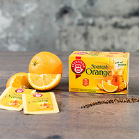 【】Teekanne西班牙橙子味水果茶冷热泡茶洛神花45g*1盒