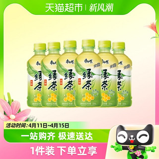 88VIP：康师傅 茶饮料绿茶330ml*6瓶饮品好喝的聚餐出游约会