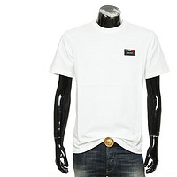 巴利（BALLY）男士时尚经典LOGO纯棉短袖T恤 603085 05021 白色 F010 M
