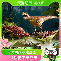 88VIP：mideer 彌鹿 軟膠大恐龍玩具男孩霸王龍三角龍甲龍蛋小動物仿真模型