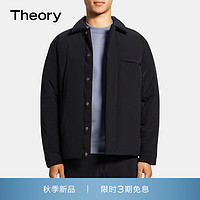 Theory 男装 鸭绒衬衫领轻薄短款羽绒服 M0977417