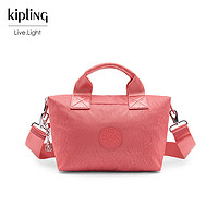 kipling 凯普林 凯浦林轻便潮流怀旧粉浮雕双背提包CLASSICS KALA MINI