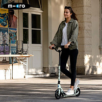 m-cro 迈古 MICRO成人滑板车两轮踏板车青少年校园城市代步工具非电动可折叠 矿泥绿