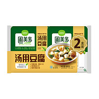 Pulmuone 圃美多 汤用豆腐2连盒 400g *2 卤水北豆腐老豆腐豆制品