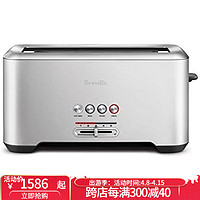 Breville 铂富 BTA730XL全自动面包机早餐 烤面包片家用吐司机 不锈钢