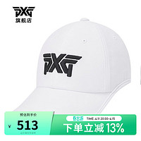 PXG 高尔夫球帽女士运动球帽有顶帽golf户外女子新款遮阳帽透气防晒 PGPPW850101 白色