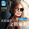 爆賣補貨：essilor 依視路 全視線變色T8非球面鏡片灰變1.60折射率*2片+鏡宴鈦金屬網上配近視眼鏡