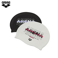 百亿补贴：arena 阿瑞娜 舒适硅胶泳帽 防水耐用游泳帽 男女长发大号护耳泳帽