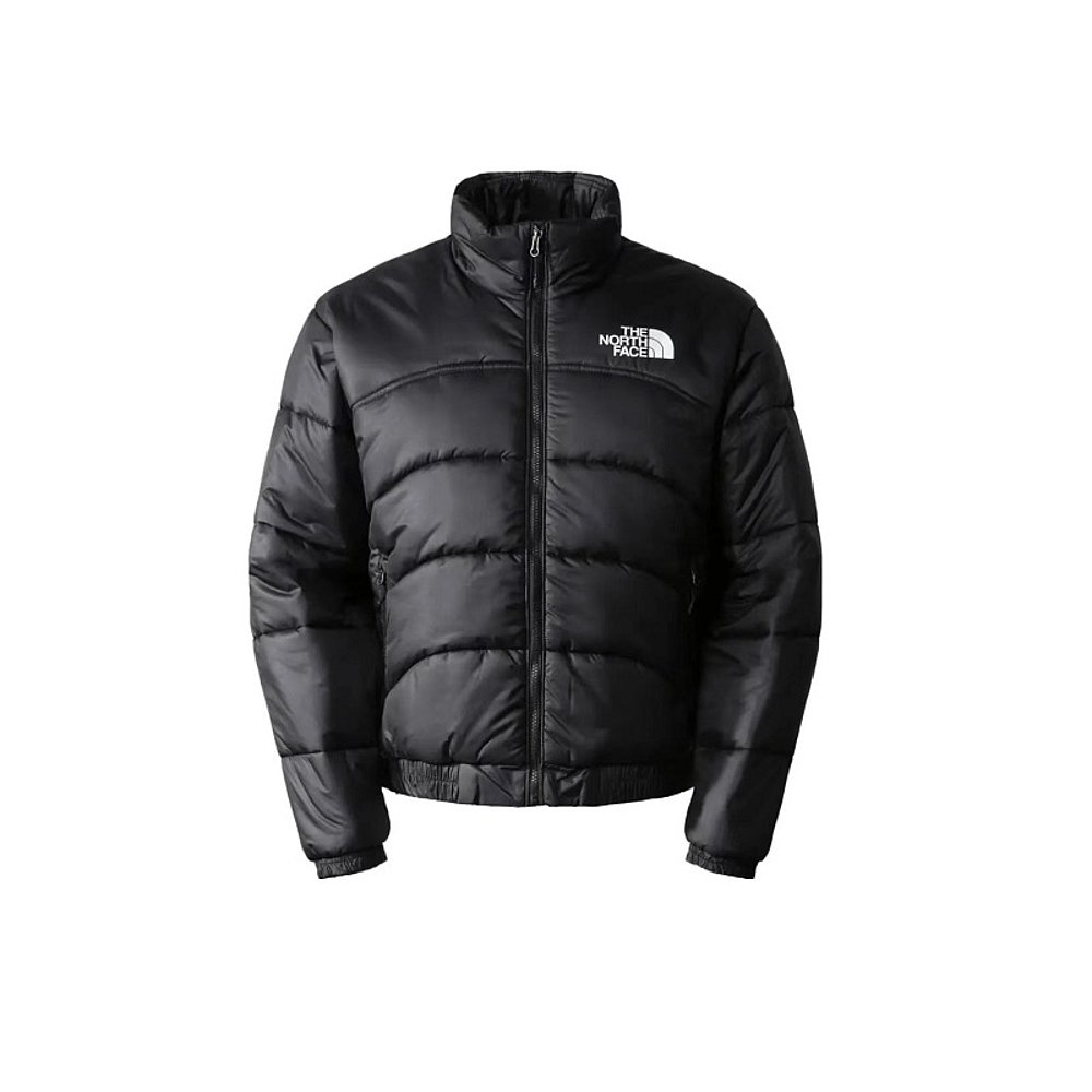 THE NORTH FACE 北面左胸Logo立领棉服