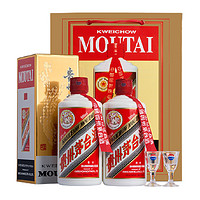 88VIP：MOUTAI 茅臺 貴州飛天茅臺酒雙瓶醬香型53度500ml*2瓶（隨機年份發貨）