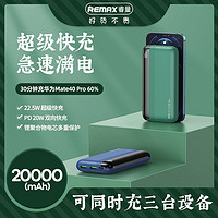 REMAX 睿量 20000毫安充电大容量移动电源22.5快充轻薄便携式充电宝